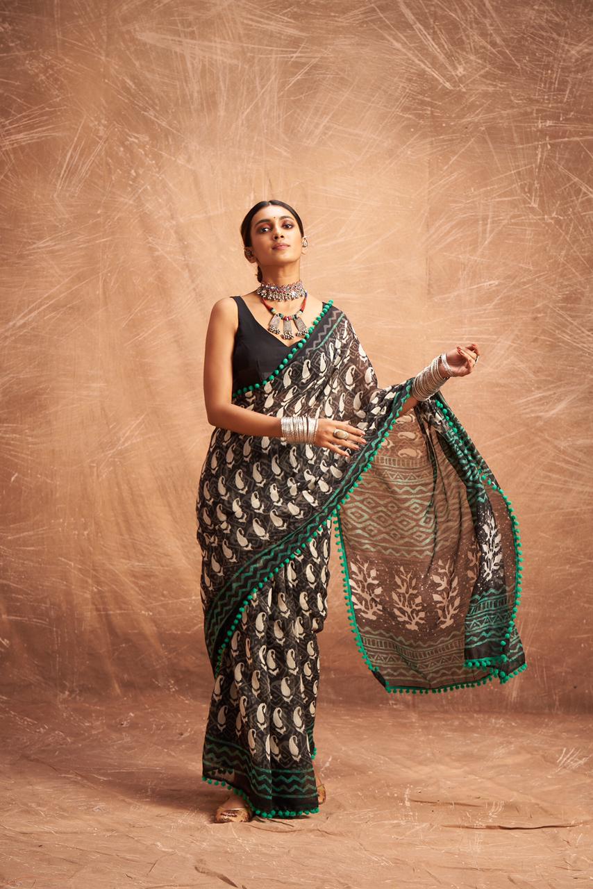 Sr Pum Pum 6 Fancy Ethnic Wear Mul Mul Cotton Printed Saree Collection